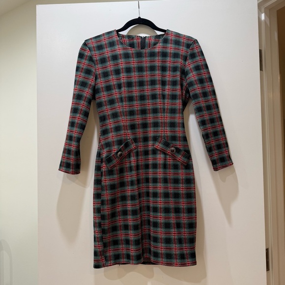 Vintage Dresses & Skirts - Vintage Plaid Dress